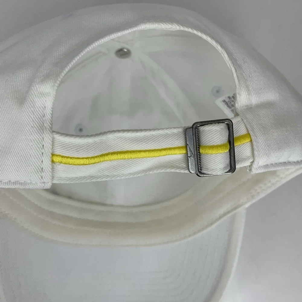 Nike white yellow